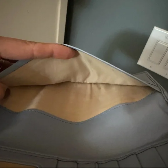 Vintage Coach Y2K Turnlock Wallet Periwinkle Blue - Picture 5 of 9